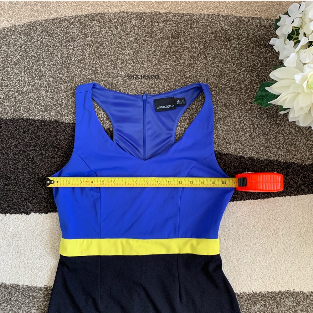 ❤️❤️CYNTHIA ROWLEY: Neon Racerback Dress - Picture 6 of 8